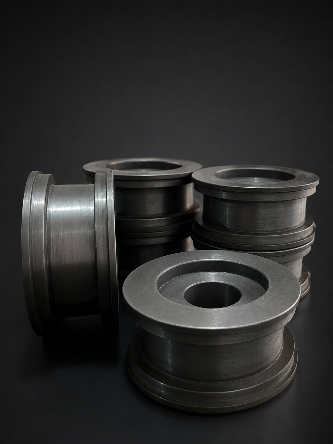 Pistones industriales mecanizados